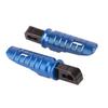 Pair Motorcycle Footrest Rear Foot Peg FP257-Set Fit for SUZUKI GSXS1000 GSXR600 GSR750(Blue )