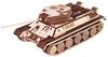 3D Wooden Puzzle T-34-85 Tank Jigsaw Kit For Diy Assembly