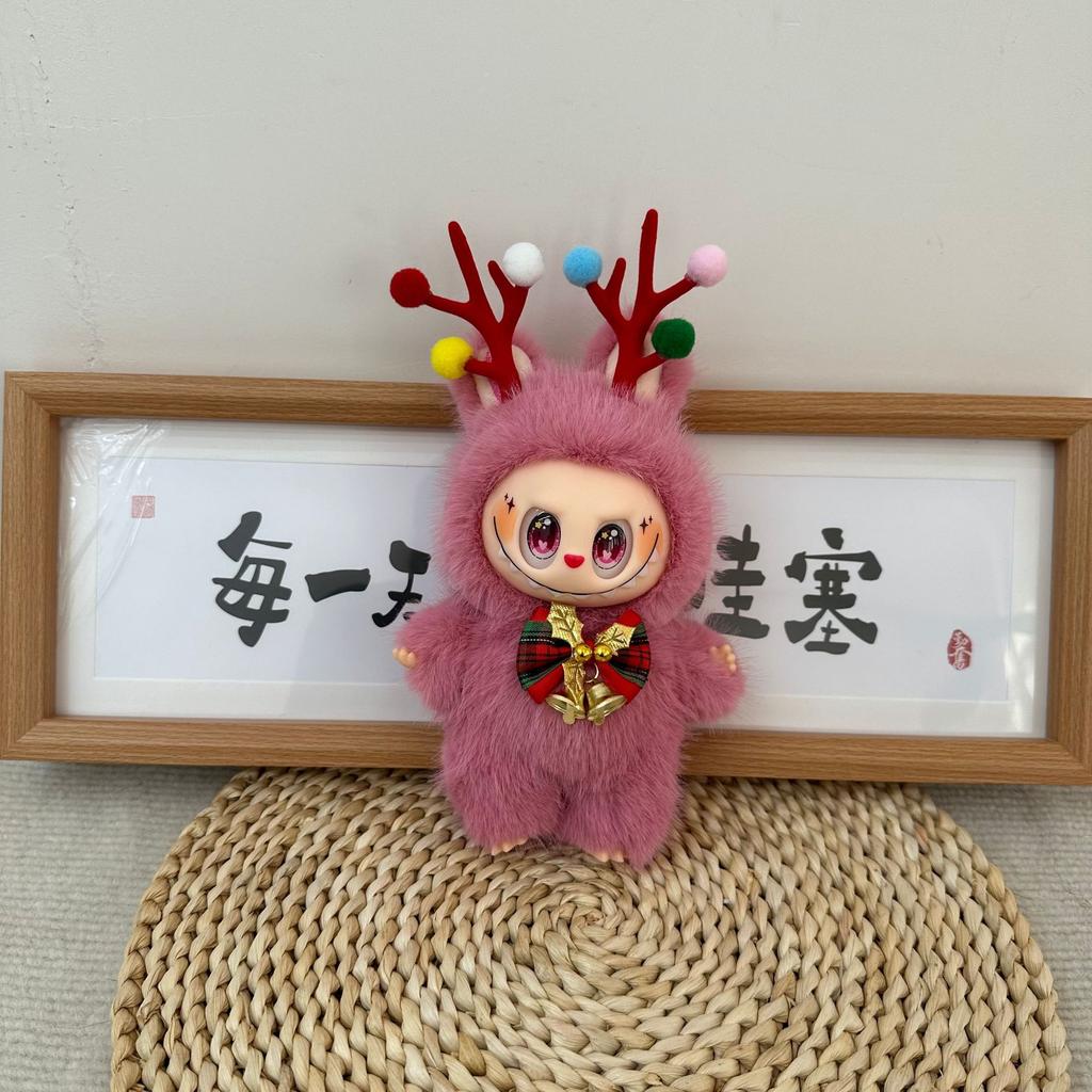 Pandantiv de Pluș de Crăciun Pandantiv Pandantiv Geantă de Carte Breloc Cadou Păpușă la Modă