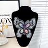 3PCS Chest Flower Butterfly Sequin Patch Handmade Clothes Appliques Clothing Patch  Sewing