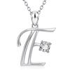 Fashionable Diamond Necklace In European and American 26 English Letters
