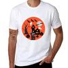 fall, Halloween, funny, cute,gift,ghost, bat T-Shirt summer tops aesthetic clothes mens t shirt
