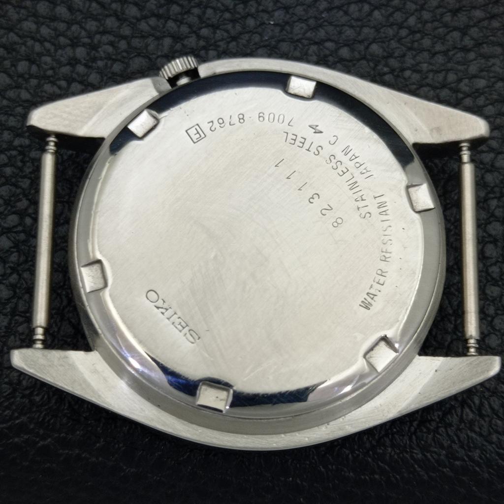 VINTAGE SEIKO AUTOMATIC 7009A JAPAN MENS FERRARI DIAL WATCH A700546-5 R203-a700546