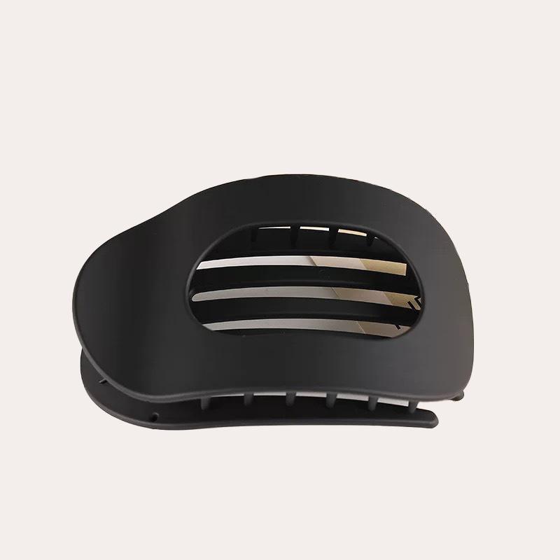 Neue Elegante Matte Acryl Abgerundete Entenschnabel Haarspangen Damen Mode Einfarbig Kunststoff Haarnadel Haaraccessoires