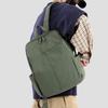 Women's Large Capacity Backpack Men Solid Color Backpack Student Schoolbag