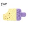Flexible TPR Teeth Cleaning Toy Dog Cooling Chew Toy Popsicle Ice Freezer Donut Shape Interactive Pet Play Accessories Reusable Freeze for