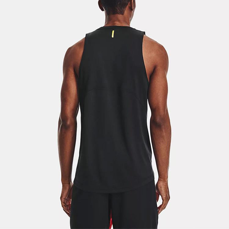 Under Armour Curry Performance Basketball Training Breathable Quick-Dry Sports Casual Hurdle Vest Men Vests Black 1362587-001