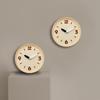 Nordic Silent Contrast Color Wall Clock - Stylish and Modern Design