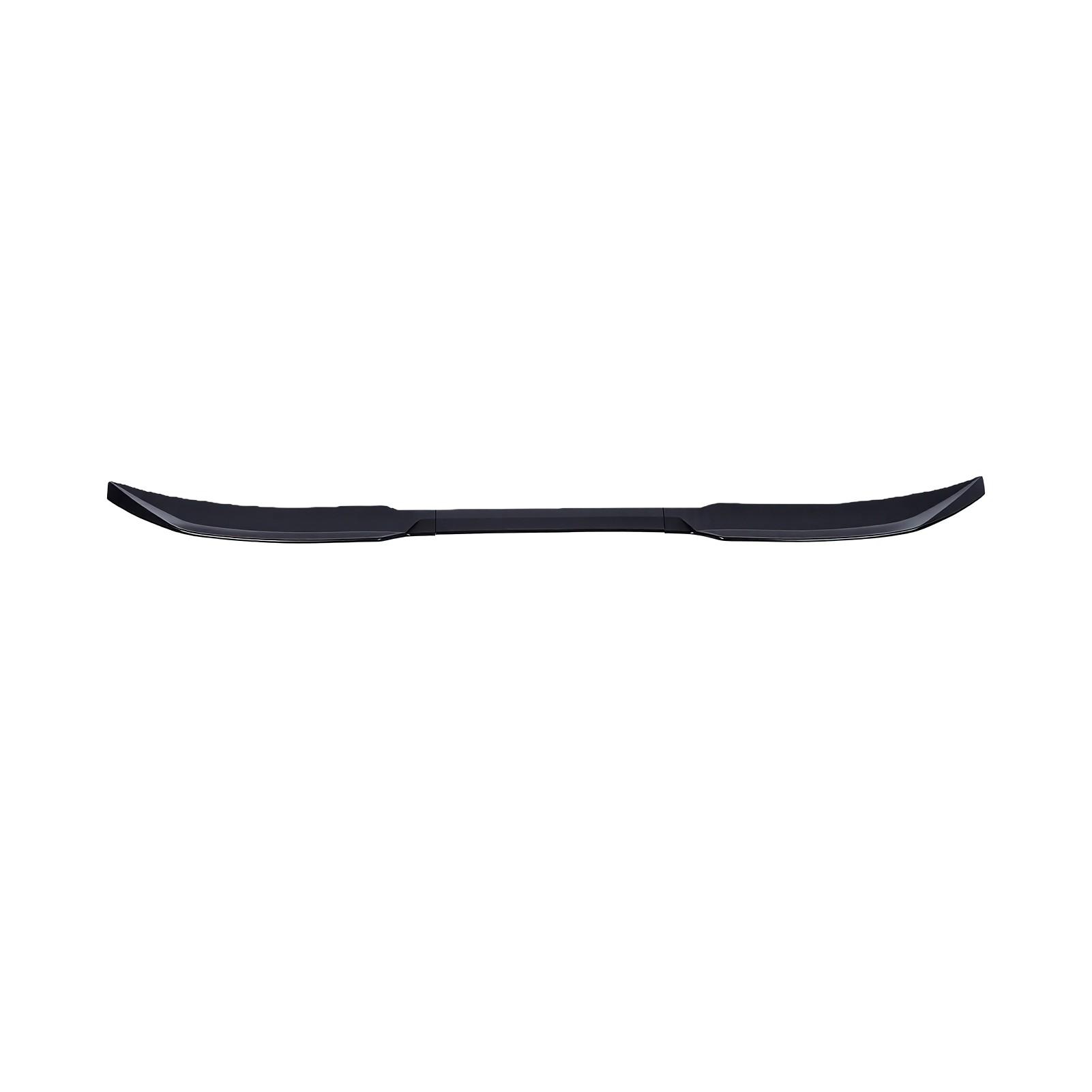 Car Rear Trunk Spoiler 115cm 3 Sections Design Gloss Black Rear Window Top Roof Spoiler Wing