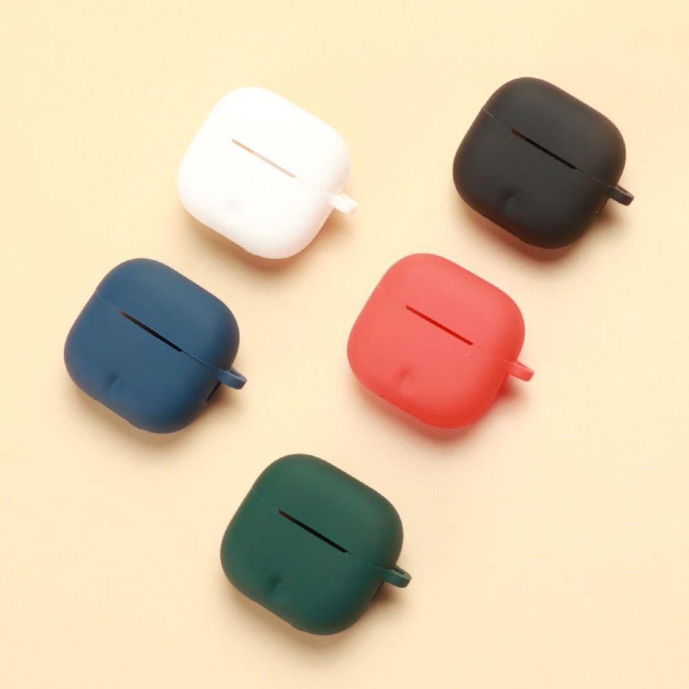with Keyring Silicone Earphone Case Anti Drop Charging Box Sleeve for Anker Soundcore P42i