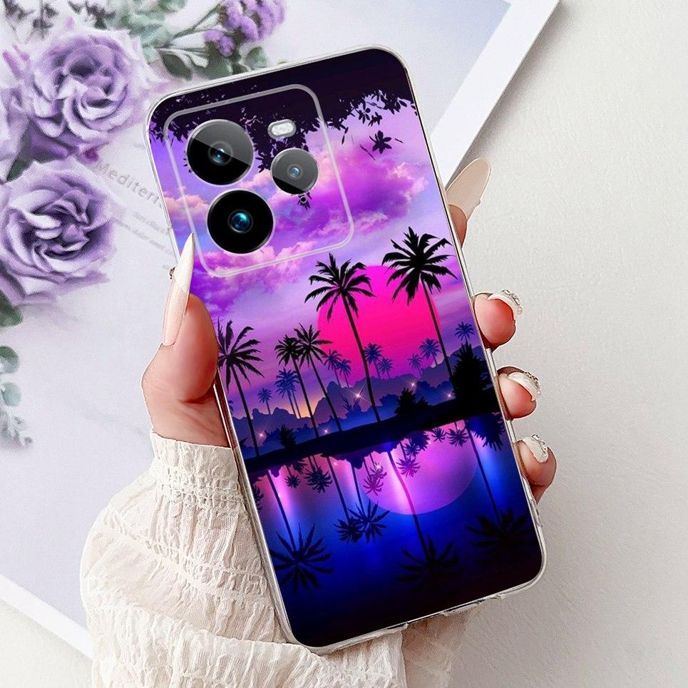 For Realme GT 7 Pro GT7 Pro RMX5010 RMX5011 Back Cover Cool Cartoon Dragon Astronaut Animals Phone Case Soft Silicone Clear Etui