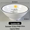 Melamine Ramen Bowl: Porcelain-Like, Large Mala Tang Soup & Noodles Bowl for Wontons & Luosifen