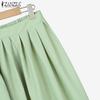 ZANZEA Women Summer Tank Tops and Long Skirts Casual Two Piece Suit Sets