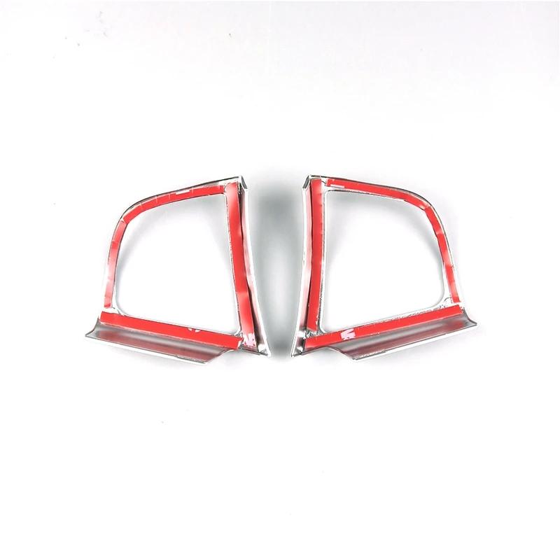 Car Styling Steering Wheel Button Frame Decorative Cover Trim For BMW 5 7 Series F10 F18 F01 F02 Automotive Interior