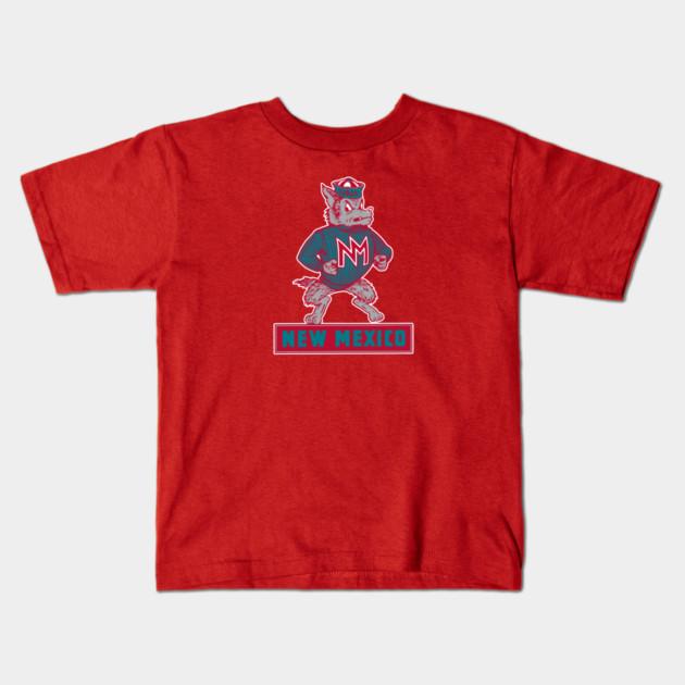 Boys Girls Soft Cotton Graphic Tees Restored Lobos Mascot Breathable Daily School Wear Kids T-Shirts