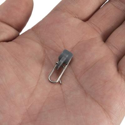 10 Stück Angelgerät Impact Clip Edelstahl Angel Impact Köder Clip für Süßwasser Salzwasser Meeresfischen Köder Clip