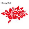 Vine Hibiscus Car Sticker Car Whole Body Vinyl Decal Waterproof Vehicles Motorcycle Stickers Car Accessories Decoration Exterior