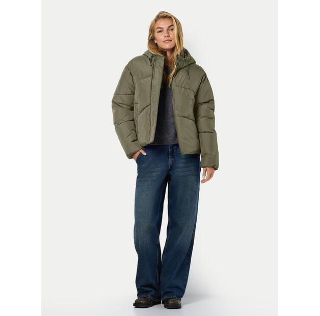 Daunenjacke Noisy May Tenna 27030499 grün Regular Fit