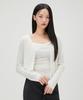 Mixxo V-Neck See-Through Cardigan_Miwckg720T