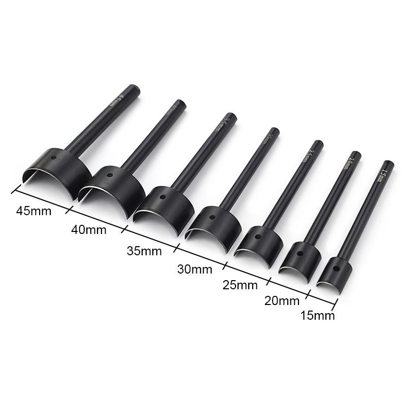 1pcs Premium Leather Crafting Tool Set - Half-Round Punch & Tail Cutter For Diy Belt And Bag Straps, Engraving Essentials