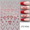 New Nail Art Stickers Ins Halloween Funny Little Ghost Love Spider Web Adhesive Nail Stickers