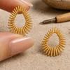 1 Paire de Boucles d'Oreilles Goutte pour Femmes, Boucles d'Oreilles Puces Épaisses, Bijoux Boucles d'Oreilles Pendantes Légères Cadeau pour Banquet Quotidien Danse