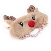5 Colors Cute Animal Eye Cover Sleeping Mask Christmas Deer Winter Carton Nap Eye Shade Mask