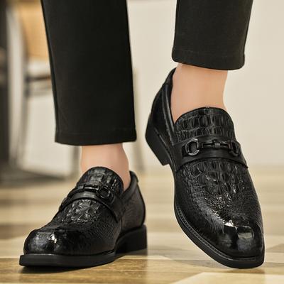 Herren-Loafer aus echtem Leder Retro Vielseitiges Designstile Formelle Party Täglich Geschäft Büro Outdoor Qualitäts-Herrenschuhe