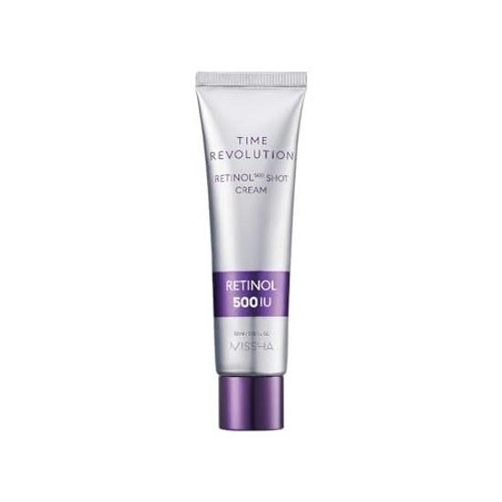 MISSHA Time Revolution Retinol 500 Shot Cream JP 60g Pores Firmness