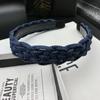Handmade Denim Braided Hair Clip Headband - Hong Kong Style for Women