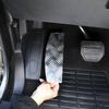 For Land Rover Discovery 3 4 LR3 4 2004-16 Car Styling Aluminum Alloy Silver Foot Rest Pedal Pad Cover Stickers Car Accessories
