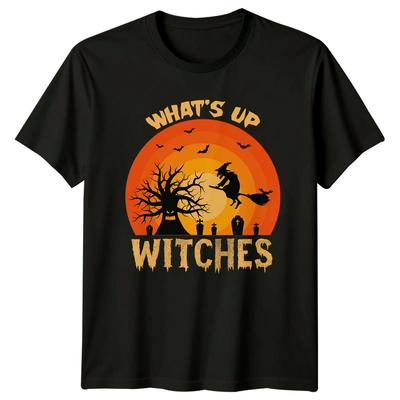 Whats Up Witches TShirt Unisex Halloween Gift For Him And Her