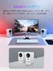 EDIFIER R20BT Bluetooth Speaker Power AUX Headphone 5W RMS Output Customizable Sound Lights Via App Compatible Compact Desktop White USB-C Supply,