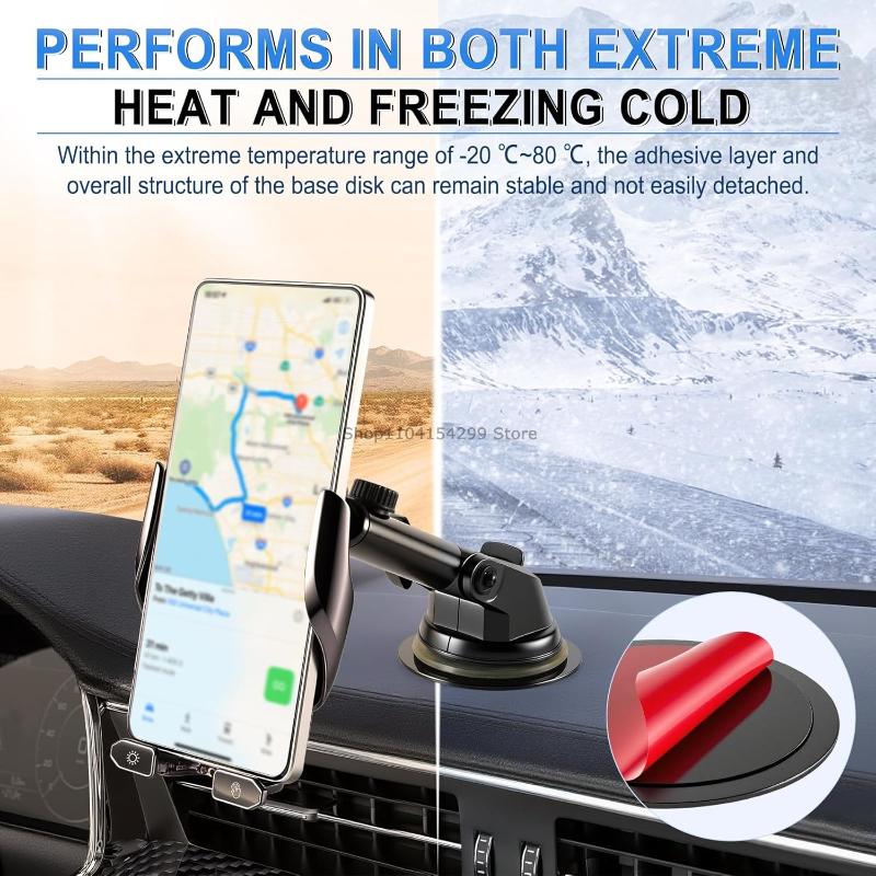 Universal Car Suction Cup Adhesive Sticker Dashboard Mount Base Car Phone Holder Stand Bracket Car Sticker High Temperature