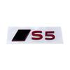 Metal Rear Trunk Emblem Car Accessories for Hot S3 S7 S5 S6 S8 Letter Stickers Side Decals Badge Auto Refitting Decoration