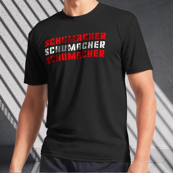 Men s and Women s T-shirts Michael Schumacher Formula One Racing M