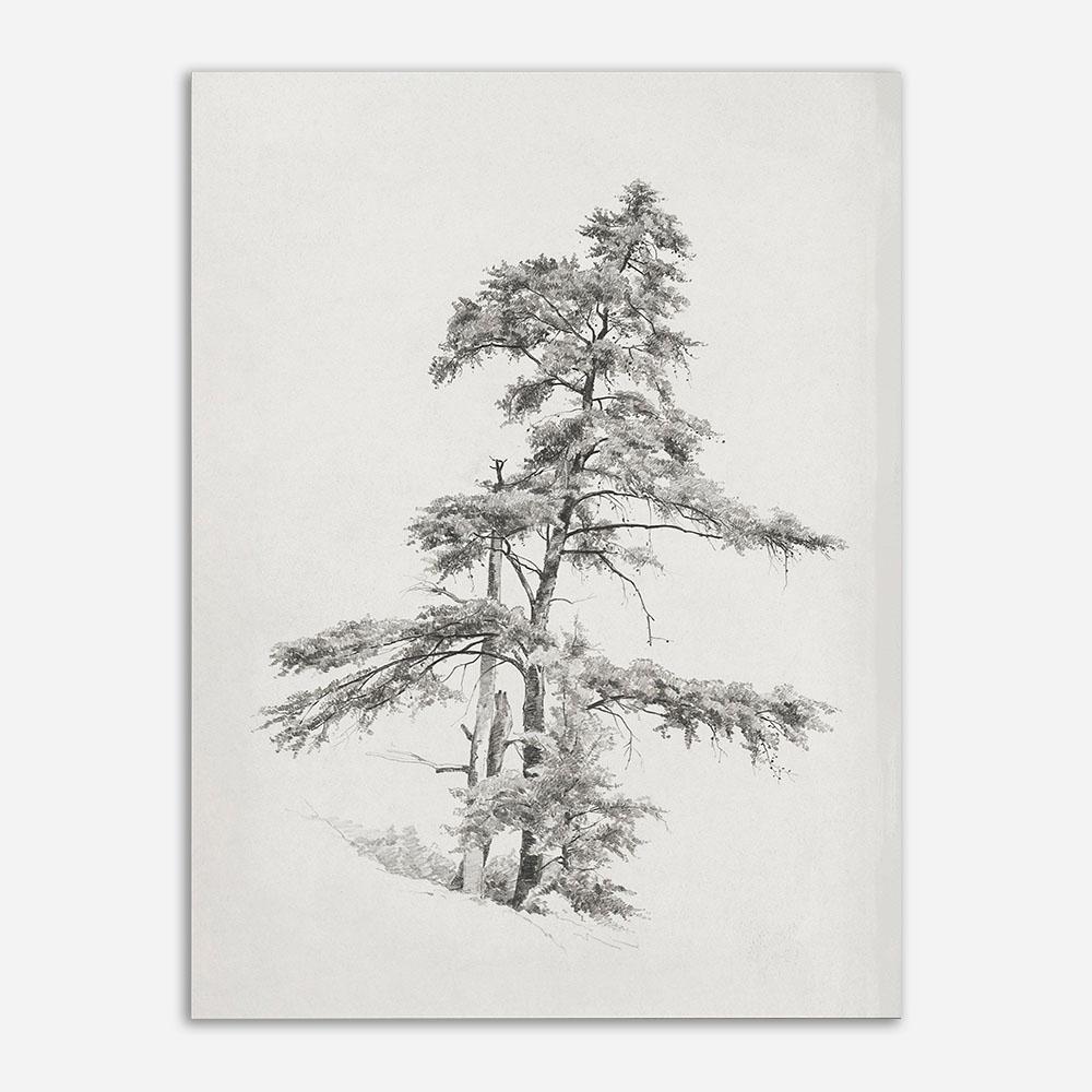 Vintage Gallery Wall Art Canvas Painting Antique Retro Poster And Print Oil Landscape Moody Decoration Picture For Living Room