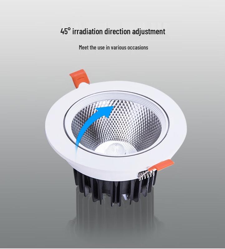 Pailide Recessed Anti-Glare Wall Washer Downlight