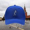 Kneeling Skeleton Forgiveness Compassion Baseball Cap Unisex Polyester Casual Adjustable Spiritual Hat