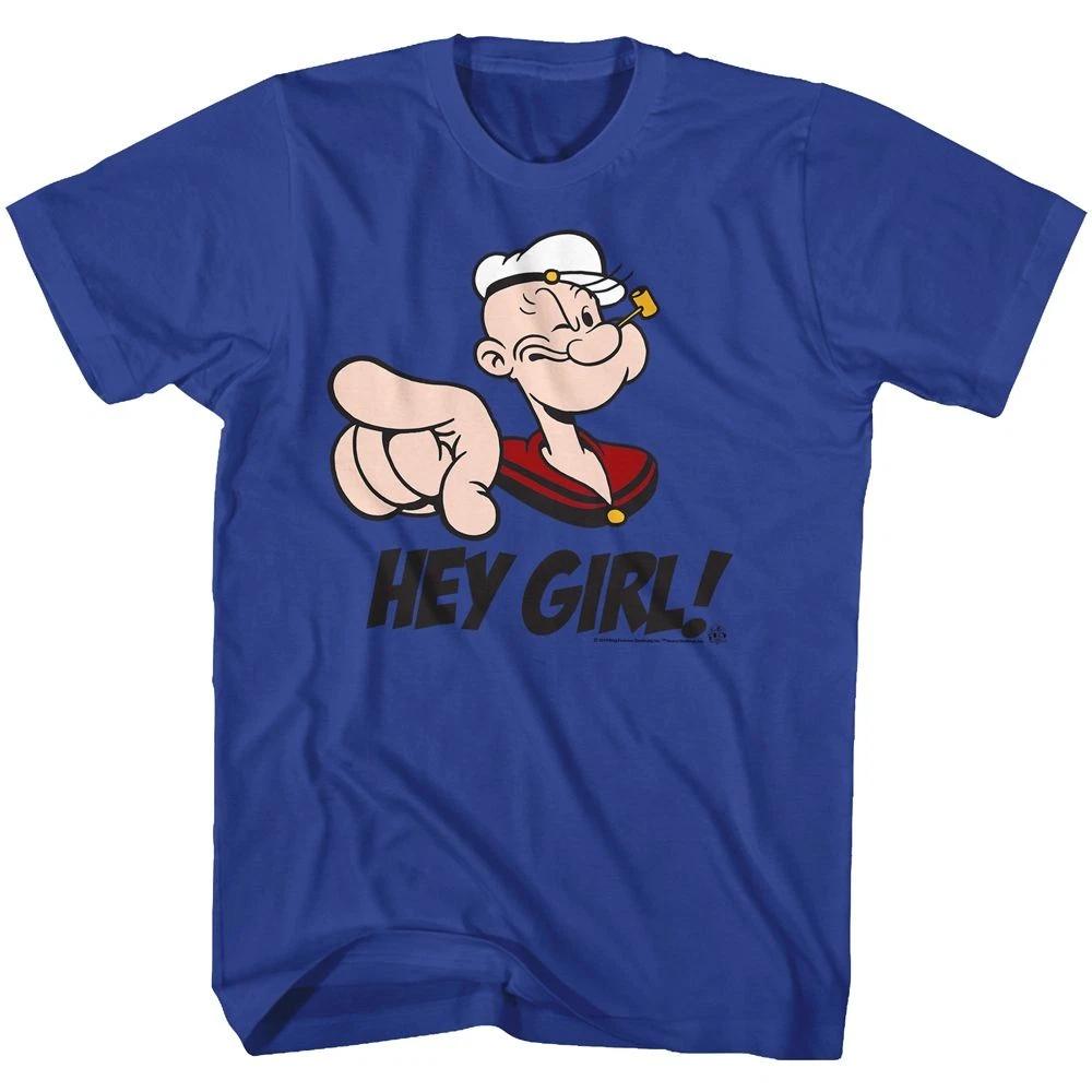 Popeye Hey Girl Royal Comics Shirt 110