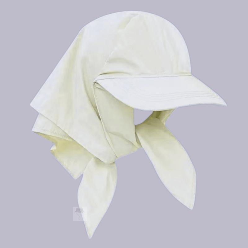 Niche Design Fashionable Sunshade Headscarf Hat Men's and Women's Caps Spring and Summer Shopping Camping Anti-sun Hat