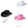 Breathable Stylish Hat Rolling Border Hats Vintages Fashionable Hat Suitable for Both Men and Women
