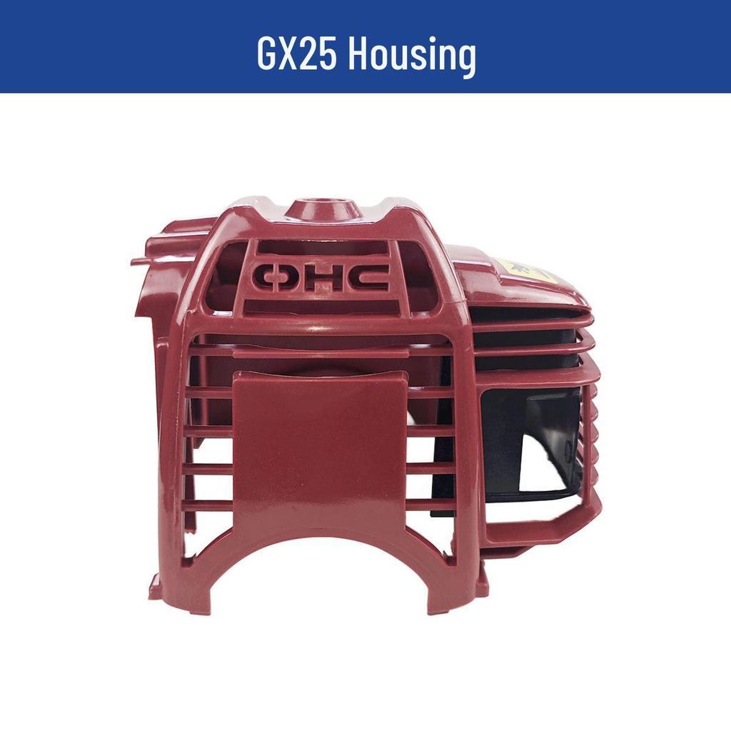 GX25 Lawn Mower Parts: Ignition Coil, Carburetor, Starter, Oil Can, Spark Plug for Four-Stroke Gasoline Engine