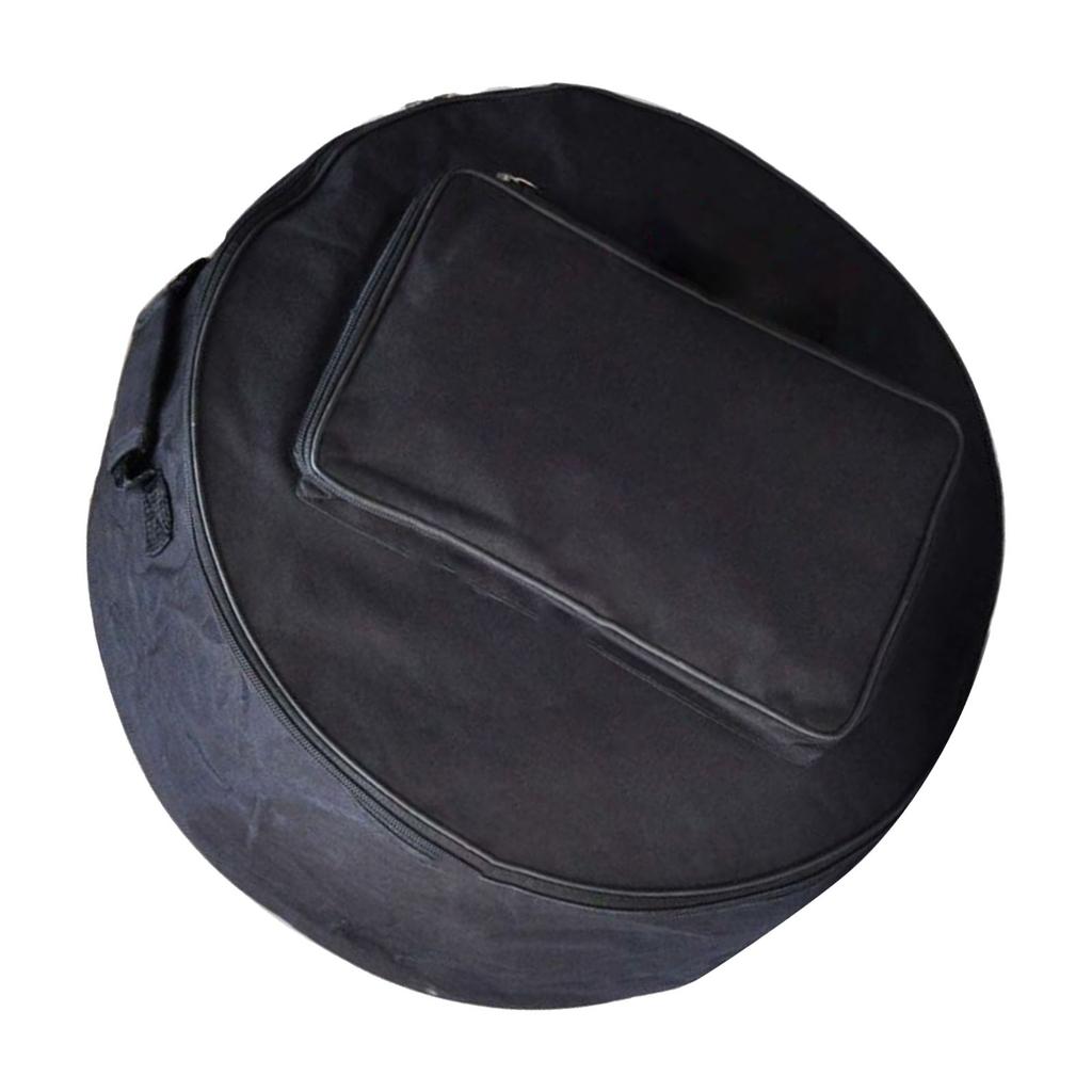 Portable Snares Drum Bag with Outside Pockets Compact Storage Pouch Enduring Drum Case Large Capacity Drum Backpack