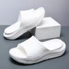 Classic EVA Men's Platform Slippers Open Toe Light Slippers Home Mute Slides Outdoor Beach Casual Sandal Shoes for Men Sandalias