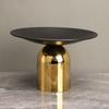 Candy tray Metal Mushroom Fruit Plate Tabletop Decor Figurines Golden Tray Desktop Storage Container Home Decor Accessories