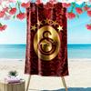 Galatasaray Heroes Print Beach Towel, Large Soft Quick Dry Towel for Beach Camping Swimming