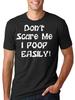 Halloween T-Shirt Lustiges Halloween Tee T-Shirt Erschrecke mich nicht, ich muss leicht kacken T-T-Shirt