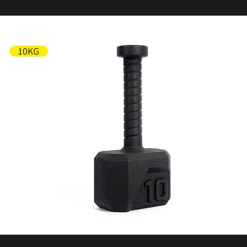 WEZHO 15kg Cast Iron Kettlebell Hammer Dumbbell