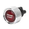 LED Engine Start Switch Ignition Starter Engine Start Stop Button for RVs Racing CarRed